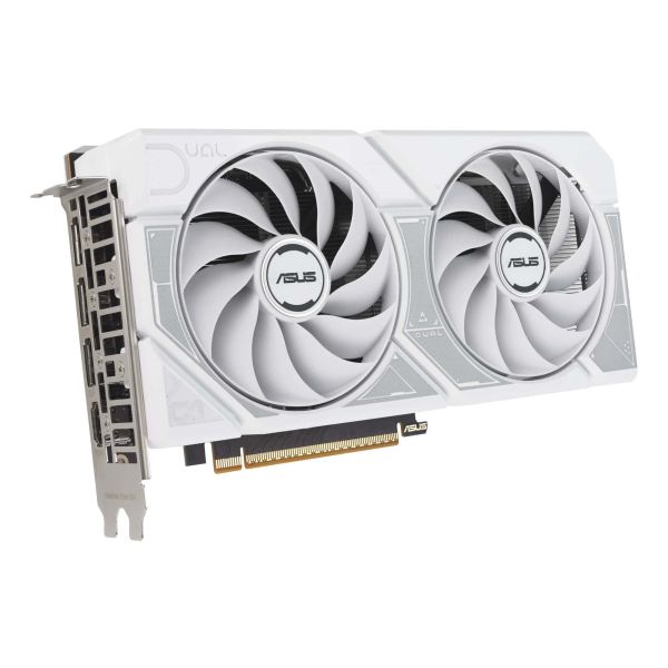 ASUS Dual -RTX5060-8G-WHITE NVIDIA GeForce RTX 5060 8 GB GDDR7 (90YV0N16-M0NA00)