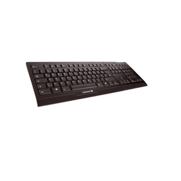 CHERRY B.UNLIMITED AES toetsenbord Inclusief muis Universeel RF Draadloos QWERTY Amerikaans Engels Zwart (JD-0400EU-2) CHERRY B.UNLIMITED AES toetsenbord Inclusief muis Universeel RF Draadloos QWERTY Amerikaans Engels Zwart (JD-0400EU-2)