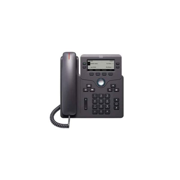 Cisco 6871 Ip Phone Black 6 Lines (CP-6871-3PW-CE-K9=)