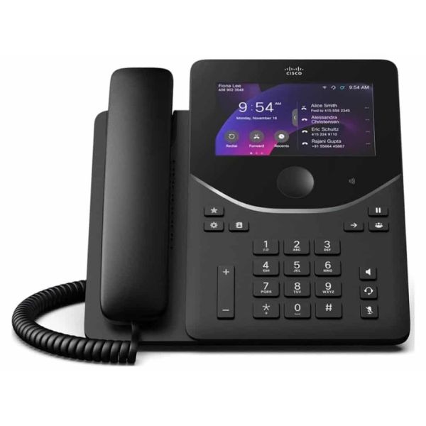 Cisco 9861 Ip Phone Black, Carbon (DP-9861-L-K9=)
