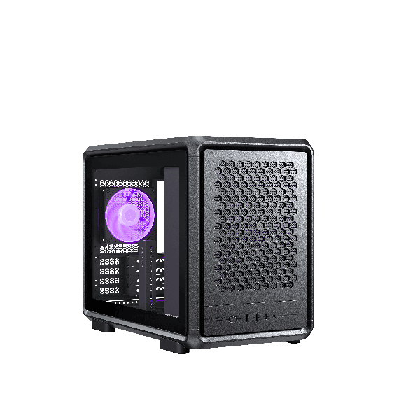 Cooler Master MF400M-KHNN-S00 MasterFrame 400 Mesh Black, mATX, USB 3.2 Type-C, Window, Black (MF400M-KHNN-S00)