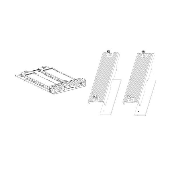 DELL 490-BLDC interfacekaart/-adapter Intern M.2 (490-BLDC)