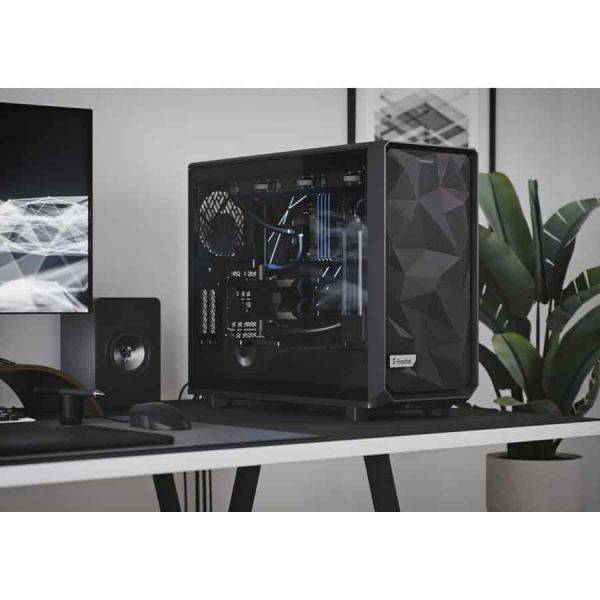Fractal Design Meshify 2 - schwarz / Dark Tempered Glass (FD-C-MES2A-02)