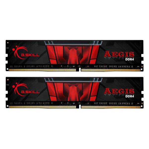 G.Skill Aegis 8GB (2x4GB) DDR4 2400MHz (F4-2400C15D-8GIS)