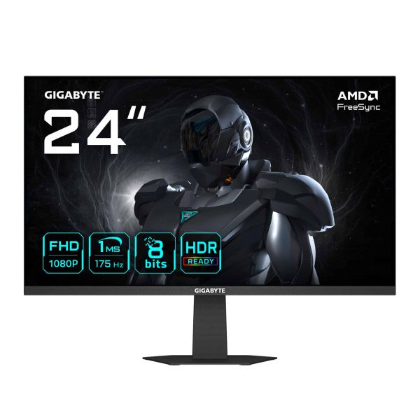 GIGABYTE GS24F14A computer monitor 60,5 cm (23.8") 1920 x 1080 Pixels Full HD LED Zwart (GS24F14A EK)