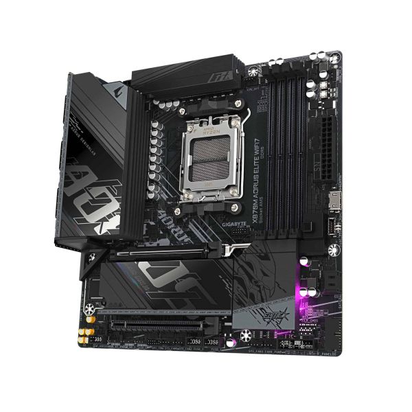 GIGABYTE X870M AORUS ELITE WIFI7 AMD X870 Socket AM5 micro ATX (X870M A ELITE WIFI7) GIGABYTE X870M AORUS ELITE WIFI7 AMD X870 Socket AM5 micro ATX (X870M A ELITE WIFI7)