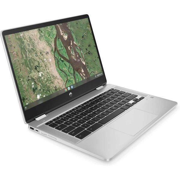 HP Chromebook x360 14b-cb0140nd Intel® Pentium® Silver N6000 35,6 cm (14") Touchscreen Full HD 8 GB LPDDR4x-SDRAM 128 GB eMMC Wi-Fi 5 (802.11ac) ChromeOS Zilver (519C7EA#ABH) HP Chromebook x360 14b-cb0140nd Intel® Pentium® Silver N6000 35,6 cm (14") Touchscreen Full HD 8 GB LPDDR4x-SDRAM 128 GB eMMC Wi-Fi 5 (802.11ac) ChromeOS Zilver (519C7EA#ABH)