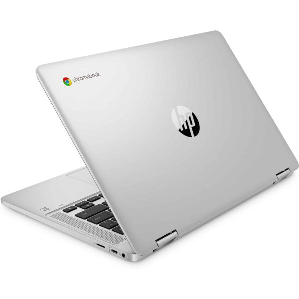 HP Chromebook x360 14b-cb0140nd Intel® Pentium® Silver N6000 35,6 cm (14") Touchscreen Full HD 8 GB LPDDR4x-SDRAM 128 GB eMMC Wi-Fi 5 (802.11ac) ChromeOS Zilver (519C7EA#ABH) HP Chromebook x360 14b-cb0140nd Intel® Pentium® Silver N6000 35,6 cm (14") Touchscreen Full HD 8 GB LPDDR4x-SDRAM 128 GB eMMC Wi-Fi 5 (802.11ac) ChromeOS Zilver (519C7EA#ABH)