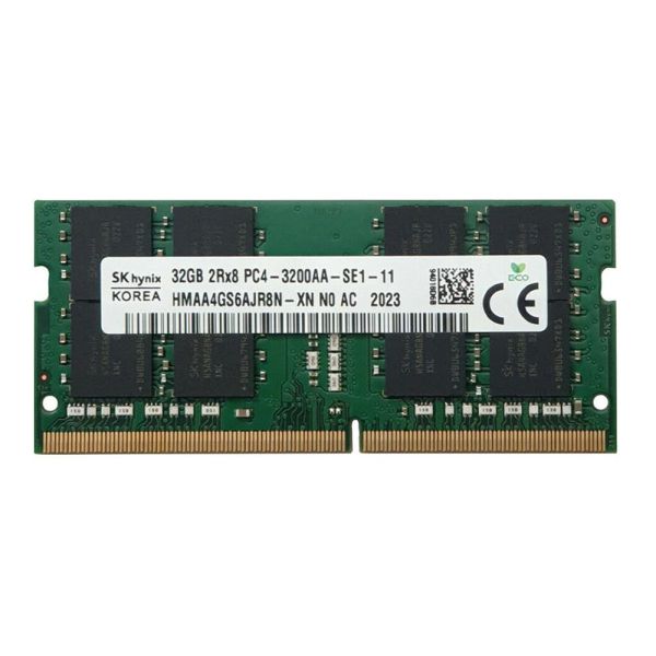 Hynix 32GB DDR4 PC4-25600 3200MHz SO-DIMM 260-pin 2Rx8 (HMAA4GS6CJR8N-R4)