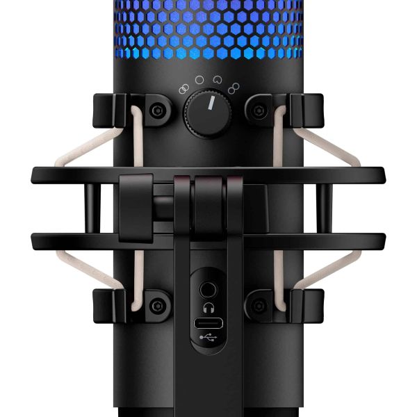 HyperX QuadCast S - USB-microfoon (zwart-grijs) - RGB-verlichting (4P5P7AA) HyperX QuadCast S - USB-microfoon (zwart-grijs) - RGB-verlichting (4P5P7AA)