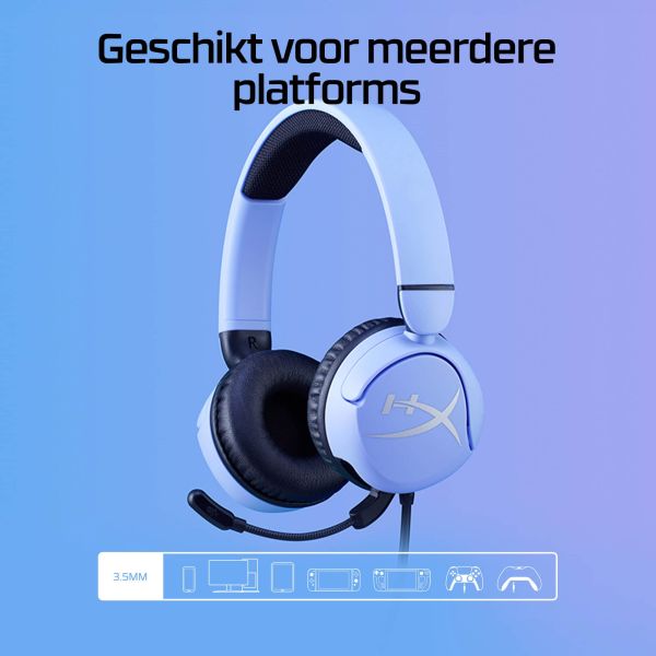 HyperX Cloud Mini - Gaming Headset (Lavender) (7G8F5AA) HyperX Cloud Mini - Gaming Headset (Lavender) (7G8F5AA)