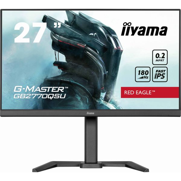 iiyama G-MASTER GB2770QSU-B6 computer monitor 68,6 cm (27") 2560 x 1440 Pixels Wide Quad HD LCD Zwart (GB2770QSU-B6) iiyama G-MASTER GB2770QSU-B6 computer monitor 68,6 cm (27") 2560 x 1440 Pixels Wide Quad HD LCD Zwart (GB2770QSU-B6)