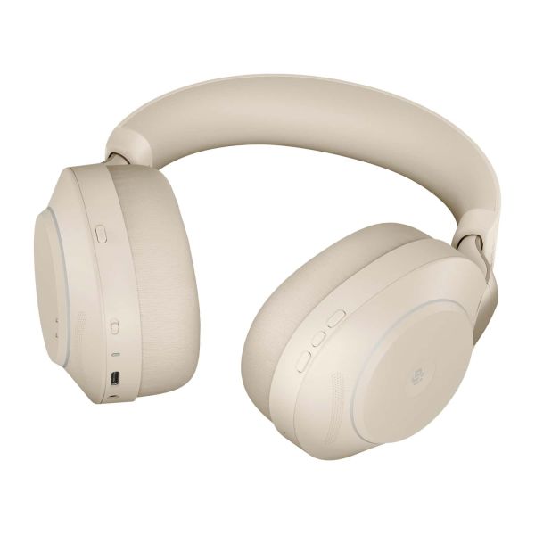 Jabra Evolve2 85 Headset Draadloos Hoofdband Kantoor/callcenter USB Type-C Bluetooth Goud, Beige (28599-999-898) Jabra Evolve2 85 Headset Draadloos Hoofdband Kantoor/callcenter USB Type-C Bluetooth Goud, Beige (28599-999-898)