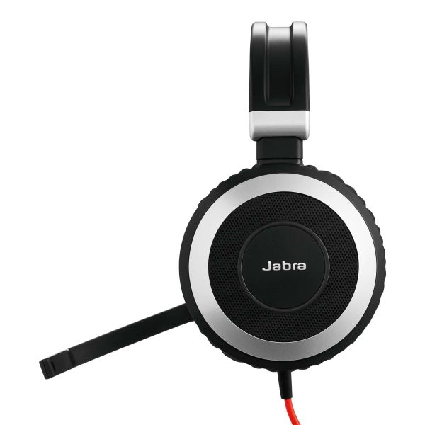 Jabra Evolve 80 Headset Bedraad Hoofdband Kantoor/callcenter USB Type-C Bluetooth Zwart (7899-823-189) Jabra Evolve 80 Headset Bedraad Hoofdband Kantoor/callcenter USB Type-C Bluetooth Zwart (7899-823-189)