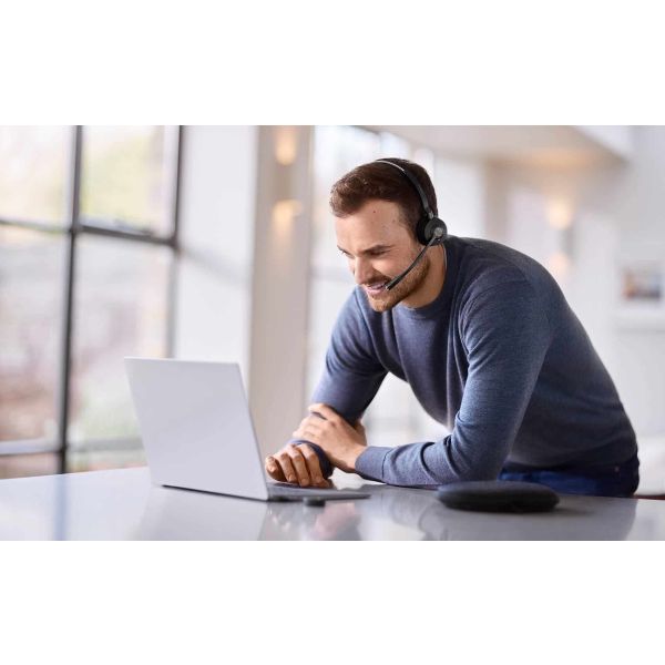 Jabra ENGAGE 55 UC STEREO Headset Draadloos Hoofdband Kantoor/callcenter Zwart (9559-410-111-1)