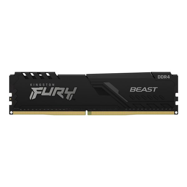 Kingston Technology FURY Beast 16GB 2666MT/s DDR4 CL16 DIMM 1Gx8 Black (KF426C16BB1/16)