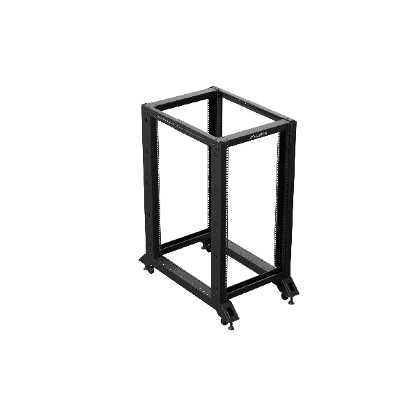 Lanberg 19" Rackplank 1U 480,5x780mm max. 120kg zwart (AK-1016-B)