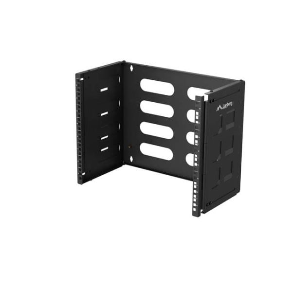 Lanberg 19" Wandmontage Rack Kast 8U 497x400mm Grijs (FB01-5408-10S)