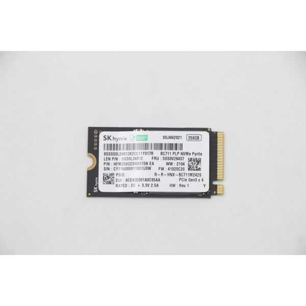 Lenovo SSD 256GB M.2 2242 PCIe 4.0 NVMe (5SS1K57704 / 5SS1F28987 / 5SS1G97512)