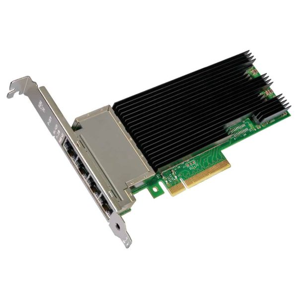 Lenovo 10Gb Network Interface Card (NIC) Intel X710-T4L PCIe Gen 3.0 x8 4GB/s Half Height (X710-T4L)