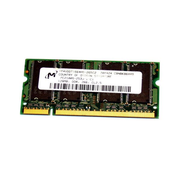 Micron MT8VDDT1664HDG-265B3 Laptop Geheugenmodule (MT8VDDT1664HDG)