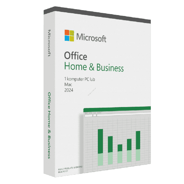 Microsoft Office Home and Business 2024 Polish EuroZone Medialess (EP2-06675)