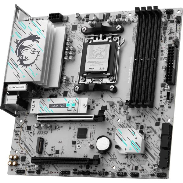 MSI B840M GAMING PLUS WIFI6E moederbord AMD B840 Socket AM5 micro ATX (B840M GAMING PLUS WIFI6E) MSI B840M GAMING PLUS WIFI6E moederbord AMD B840 Socket AM5 micro ATX (B840M GAMING PLUS WIFI6E)