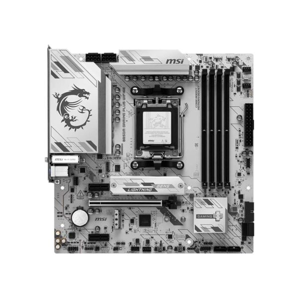 MSI B850M GAMING PLUS WIFI6E moederbord AMD B850 Socket AM5 micro ATX (B850M GAMING PLUS WIFI6E) MSI B850M GAMING PLUS WIFI6E moederbord AMD B850 Socket AM5 micro ATX (B850M GAMING PLUS WIFI6E)