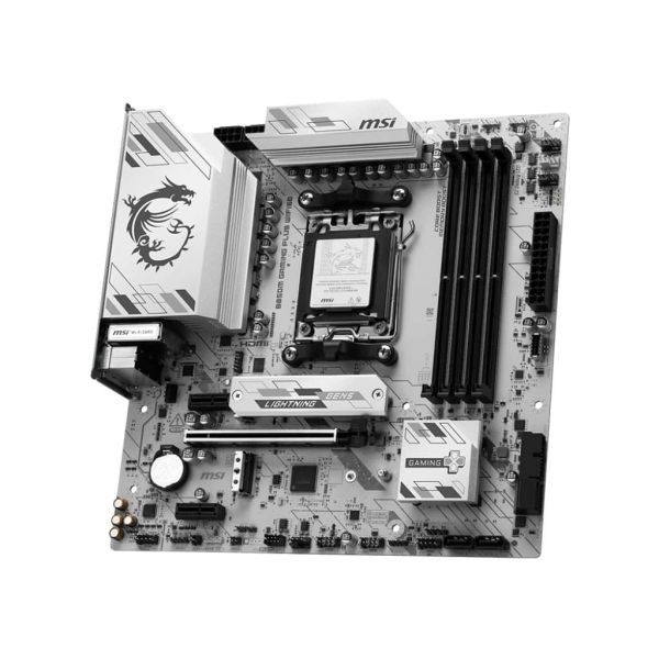 MSI B850M GAMING PLUS WIFI6E moederbord AMD B850 Socket AM5 micro ATX (B850M GAMING PLUS WIFI6E) MSI B850M GAMING PLUS WIFI6E moederbord AMD B850 Socket AM5 micro ATX (B850M GAMING PLUS WIFI6E)