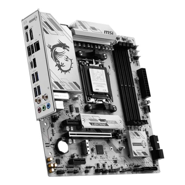 MSI B850M GAMING PLUS WIFI6E moederbord AMD B850 Socket AM5 micro ATX (B850M GAMING PLUS WIFI6E) MSI B850M GAMING PLUS WIFI6E moederbord AMD B850 Socket AM5 micro ATX (B850M GAMING PLUS WIFI6E)