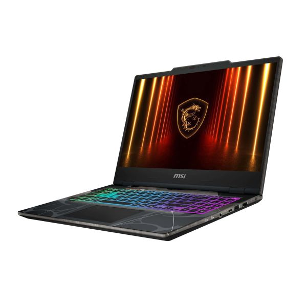 MSI Cyborg 15 B2RWEKG-083NL Intel Core 7 240H Laptop 39,6 cm (15.6") Full HD 16 GB DDR5-SDRAM 512 GB SSD NVIDIA GeForce RTX 5050 Wi-Fi 6E (802.11ax) Windows 11 Home Zwart (CYBORG 15 B2RWEKG-083NL)