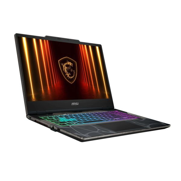 MSI Cyborg 15 B2RWEKG-083NL Intel Core 7 240H Laptop 39,6 cm (15.6") Full HD 16 GB DDR5-SDRAM 512 GB SSD NVIDIA GeForce RTX 5050 Wi-Fi 6E (802.11ax) Windows 11 Home Zwart (CYBORG 15 B2RWEKG-083NL)