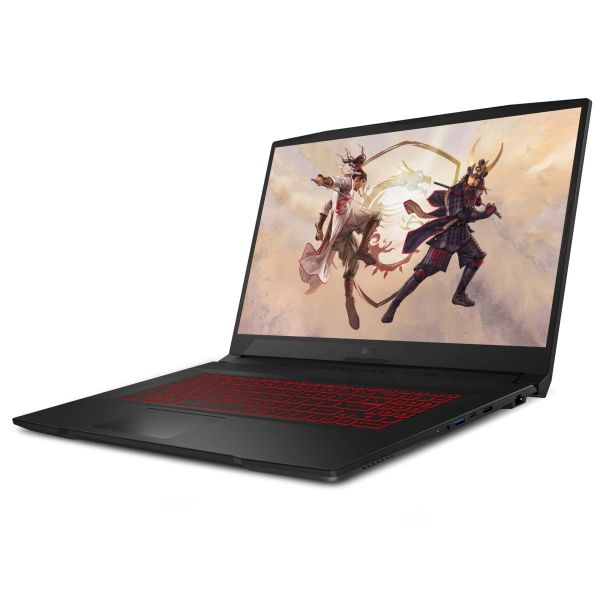 MSI Gaming GF76 11UC-653NL Katana Intel® Core™ i5 i5-11400H Laptop 43,9 cm (17.3") Full HD 16 GB DDR4-SDRAM 512 GB SSD NVIDIA GeForce RTX 3050 Wi-Fi 6 (802.11ax) Windows 11 Home Zwart (KATANA GF76 11UC-653NL)