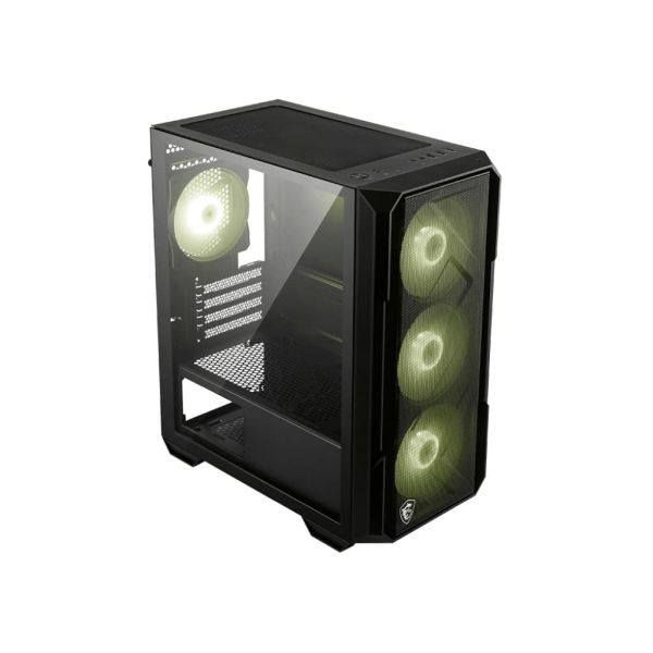 MSI MAG FORGE M120R AIRFLOW computerbehuizing Mini Tower Zwart, Transparant (MAG FORGE M120R AIRFLOW) MSI MAG FORGE M120R AIRFLOW computerbehuizing Mini Tower Zwart, Transparant (MAG FORGE M120R AIRFLOW)