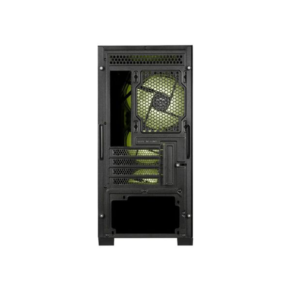 MSI MAG FORGE M120R AIRFLOW computerbehuizing Mini Tower Zwart, Transparant (MAG FORGE M120R AIRFLOW)