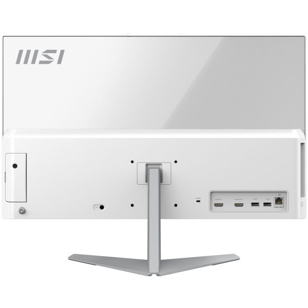 MSI Modern AM242 1M-1220EU Intel Core 5 120U 60,5 cm (23.8") 1920 x 1080 Pixels Alles-in-één-pc 8 GB DDR5-SDRAM 512 GB SSD Windows 11 Pro Wi-Fi 6E (802.11ax) Wit (MODERN AM242 1M-1220EU) MSI Modern AM242 1M-1220EU Intel Core 5 120U 60,5 cm (23.8") 1920 x 1080 Pixels Alles-in-één-pc 8 GB DDR5-SDRAM 512 GB SSD Windows 11 Pro Wi-Fi 6E (802.11ax) Wit (MODERN AM242 1M-1220EU)