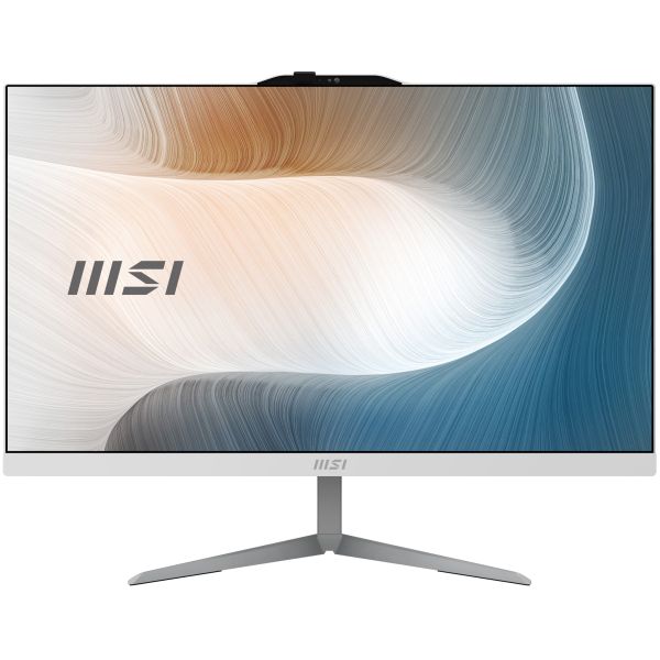 MSI Modern AM242 1M-1222EU Intel Core 3 100U 60,5 cm (23.8") 1920 x 1080 Pixels Alles-in-één-pc 8 GB DDR5-SDRAM 256 GB SSD Windows 11 Pro Wi-Fi 6E (802.11ax) Wit (MODERN AM242 1M-1222EU) MSI Modern AM242 1M-1222EU Intel Core 3 100U 60,5 cm (23.8") 1920 x 1080 Pixels Alles-in-één-pc 8 GB DDR5-SDRAM 256 GB SSD Windows 11 Pro Wi-Fi 6E (802.11ax) Wit (MODERN AM242 1M-1222EU)