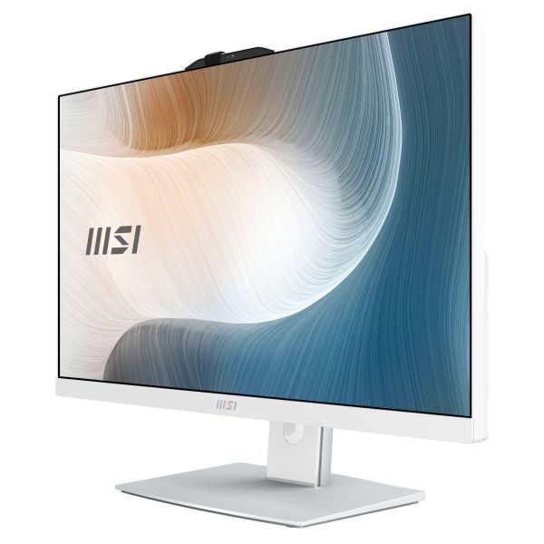 MSI Modern AM242P 1M-1224EU All-in-One PC/workstation Intel Core 5 120U 60,5 cm (23.8") 1920 x 1080 Pixels Alles-in-één-pc 8 GB DDR5-SDRAM 512 GB SSD Windows 11 Pro Wi-Fi 6E (802.11ax) Wit (MODERN AM242P 1M-1224EU) MSI Modern AM242P 1M-1224EU All-in-One PC/workstation Intel Core 5 120U 60,5 cm (23.8") 1920 x 1080 Pixels Alles-in-één-pc 8 GB DDR5-SDRAM 512 GB SSD Windows 11 Pro Wi-Fi 6E (802.11ax) Wit (MODERN AM242P 1M-1224EU)