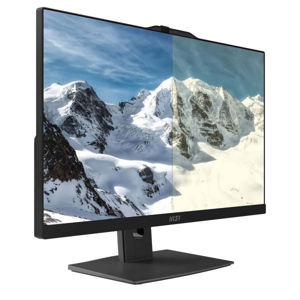 MSI Modern AM242TP 1M-1227EU Intel Core 5 120U 60,5 cm (23.8") 1920 x 1080 Pixels Touchscreen Alles-in-één-pc 8 GB DDR5-SDRAM 512 GB SSD Windows 11 Pro Wi-Fi 6E (802.11ax) Zwart (MODERN AM242TP 1M-1227EU)