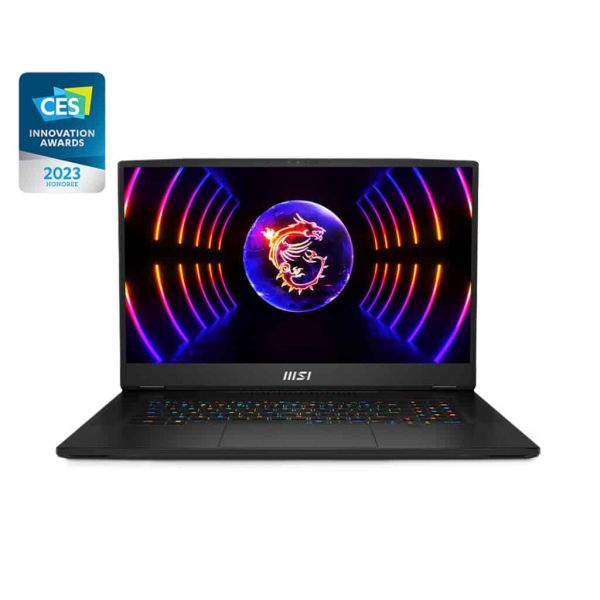 MSI Gaming GT77HX 13VI-009NL Titan Intel® Core™ i9 i9-13980HX Laptop 43,9 cm (17.3") 4K Ultra HD 64 GB DDR5-SDRAM 4 TB SSD NVIDIA GeForce RTX 4090 Wi-Fi 6E (802.11ax) Windows 11 Pro Zwart (TITAN GT77HX 13VI-009NL)