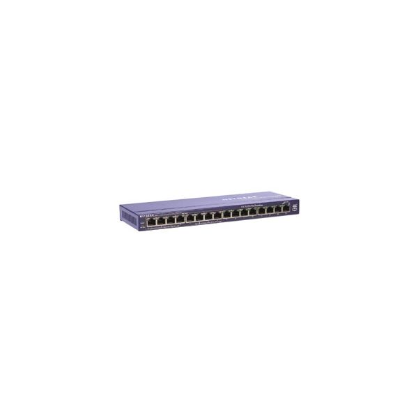 NETGEAR FS116PEU netwerk-switch Fast Ethernet (10/100) Power over Ethernet (PoE) (FS116PEU)