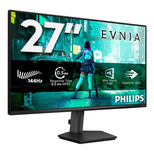 Philips Evnia 3000 27M2N3200NF/00 computer monitor 68,6 cm (27") 1920 x 1080 Pixels Full HD LCD Zwart (27M2N3200NF) Philips Evnia 3000 27M2N3200NF/00 computer monitor 68,6 cm (27") 1920 x 1080 Pixels Full HD LCD Zwart (27M2N3200NF)