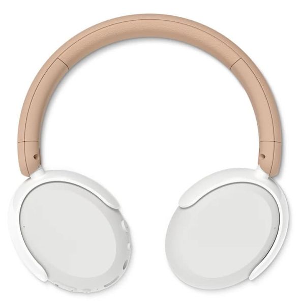 Philips 5000 series TAK5500AL/00 hoofdtelefoon/headset Bedraad en draadloos Hoofdband Oproepen/muziek Bluetooth Amber, Wit (4895229160354)