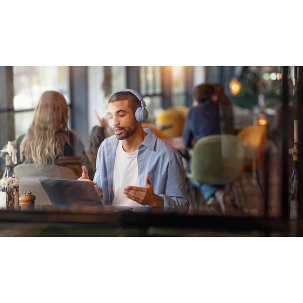 Philips TAH4000LB/00 hoofdtelefoon/headset Draadloos Hoofdband Oproepen/muziek USB Type-C Bluetooth Lichtblauw (TAH4000LB/00)