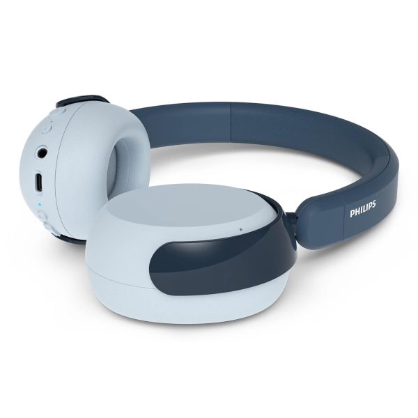 Philips 5000 series TAK5500RT Headset Bedraad en draadloos Hoofdband Oproepen/muziek Bluetooth Blauw, Groen (TAK5500RT/00)