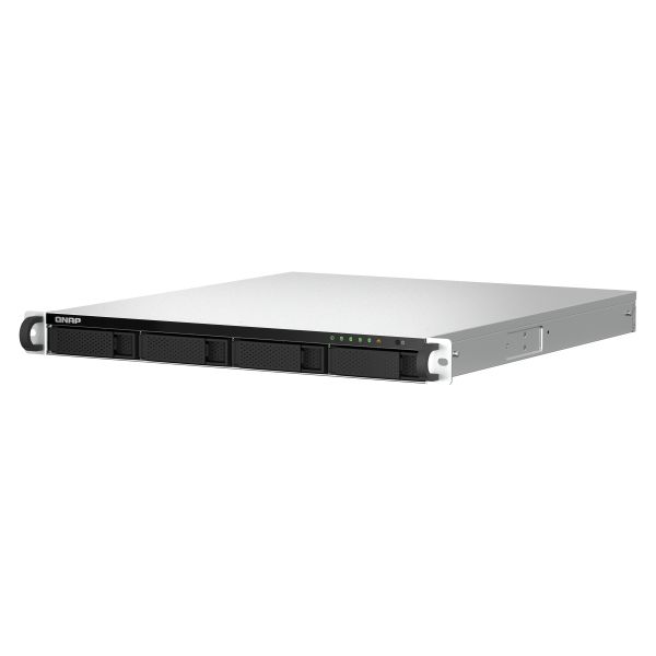 QNAP TS-464U-RP NAS Rack (1U) Intel® Celeron® N5095 4 GB DDR4 0 TB QNAP Turbo System Aluminium, Zwart (TS-464U-RP-4G) QNAP TS-464U-RP NAS Rack (1U) Intel® Celeron® N5095 4 GB DDR4 0 TB QNAP Turbo System Aluminium, Zwart (TS-464U-RP-4G)