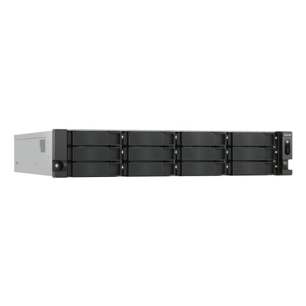 QNAP TS-H1277AXU-RP NAS Rack (2U) AMD Ryzen™ 5 16 GB DDR5 0 TB QuTS hero Zwart (TS-H1277AXU-RP) QNAP TS-H1277AXU-RP NAS Rack (2U) AMD Ryzen™ 5 16 GB DDR5 0 TB QuTS hero Zwart (TS-H1277AXU-RP)