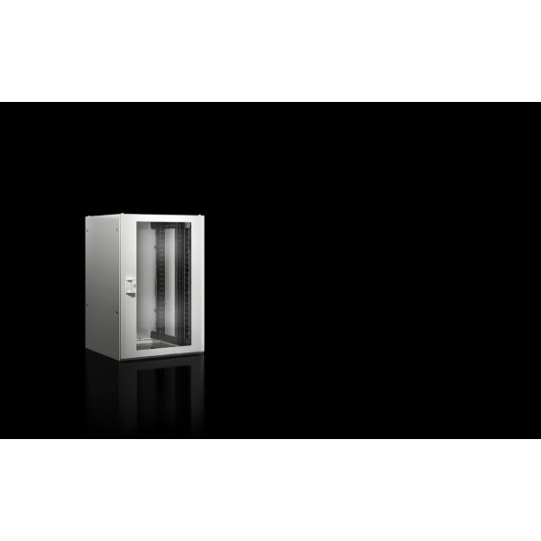 Rittal TX CableNet  Netwerkbehuizing, 24 HE, 80 cm breed, 120 cm hoog, 80 cm diep, met zichtdeur en zijwanden (7888218)
