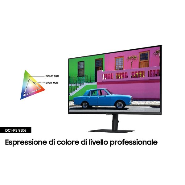 Samsung LS27B800PXU computer monitor 68,6 cm (27") 3840 x 2160 Pixels 4K Ultra HD LCD Zwart (LS27B800PXUXEN) Samsung LS27B800PXU computer monitor 68,6 cm (27") 3840 x 2160 Pixels 4K Ultra HD LCD Zwart (LS27B800PXUXEN)