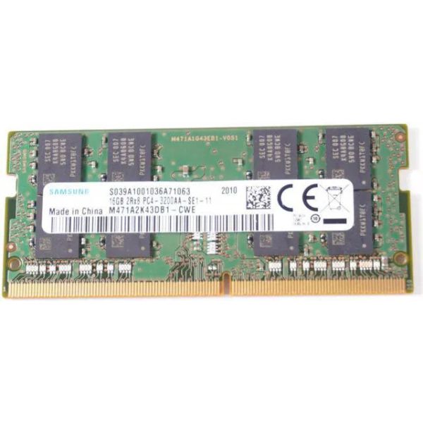 Samsung 16GB DDR4 3200MHz SO-DIMM PC4-25600 260-pin (M471A2K43DB1-CWE-R4)